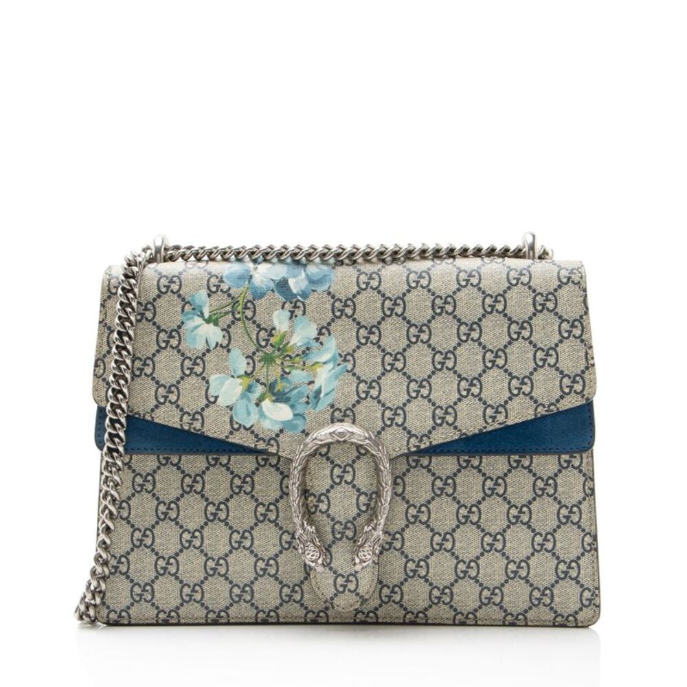 Gucci GG Supreme Blooms Dionysus Large Shoulder Bag
